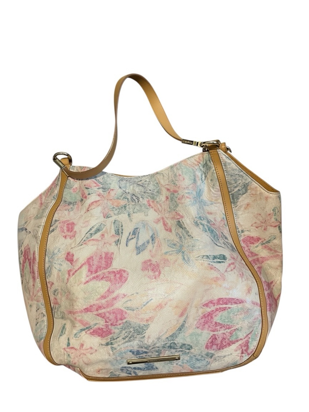 Brahmin Women’s Marianna crème Tote/Shoulder Bag Summer Collection Talitha